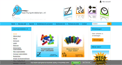 Desktop Screenshot of leerhulpmiddelen.com